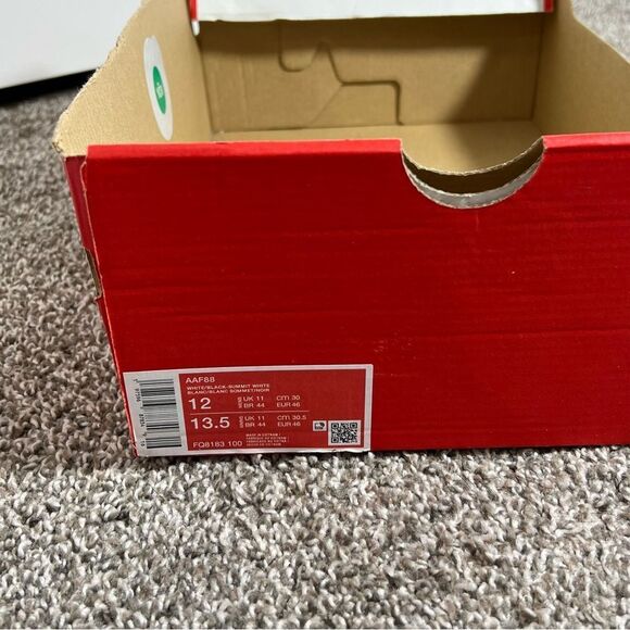 NWB Nike AAF88 in white/black summit white | size 12 - Picture 14 of 14